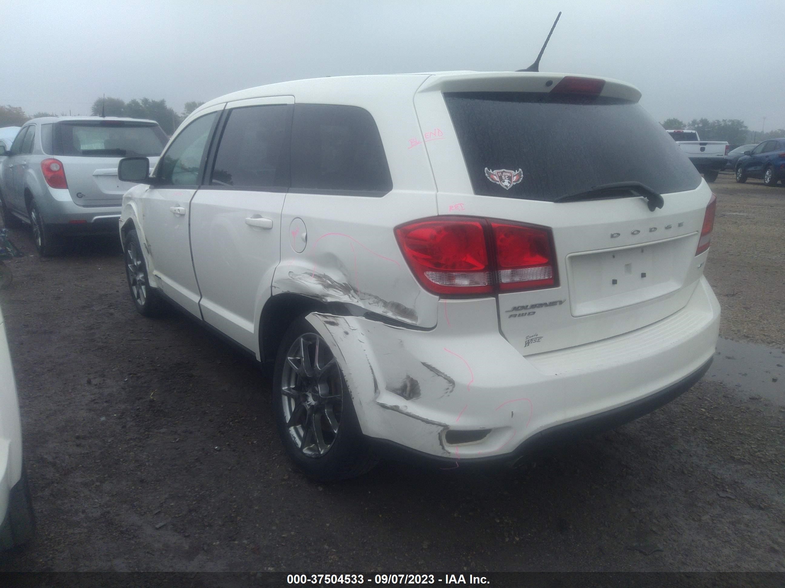 Photo 2 VIN: 3C4PDDEGXHT600412 - DODGE JOURNEY 