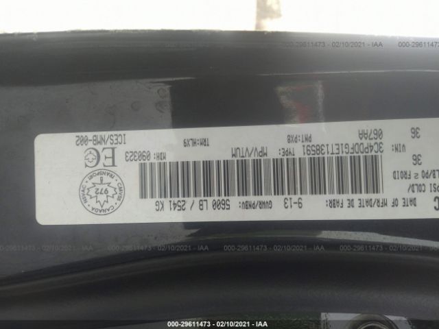 Photo 8 VIN: 3C4PDDFG1ET138591 - DODGE JOURNEY 