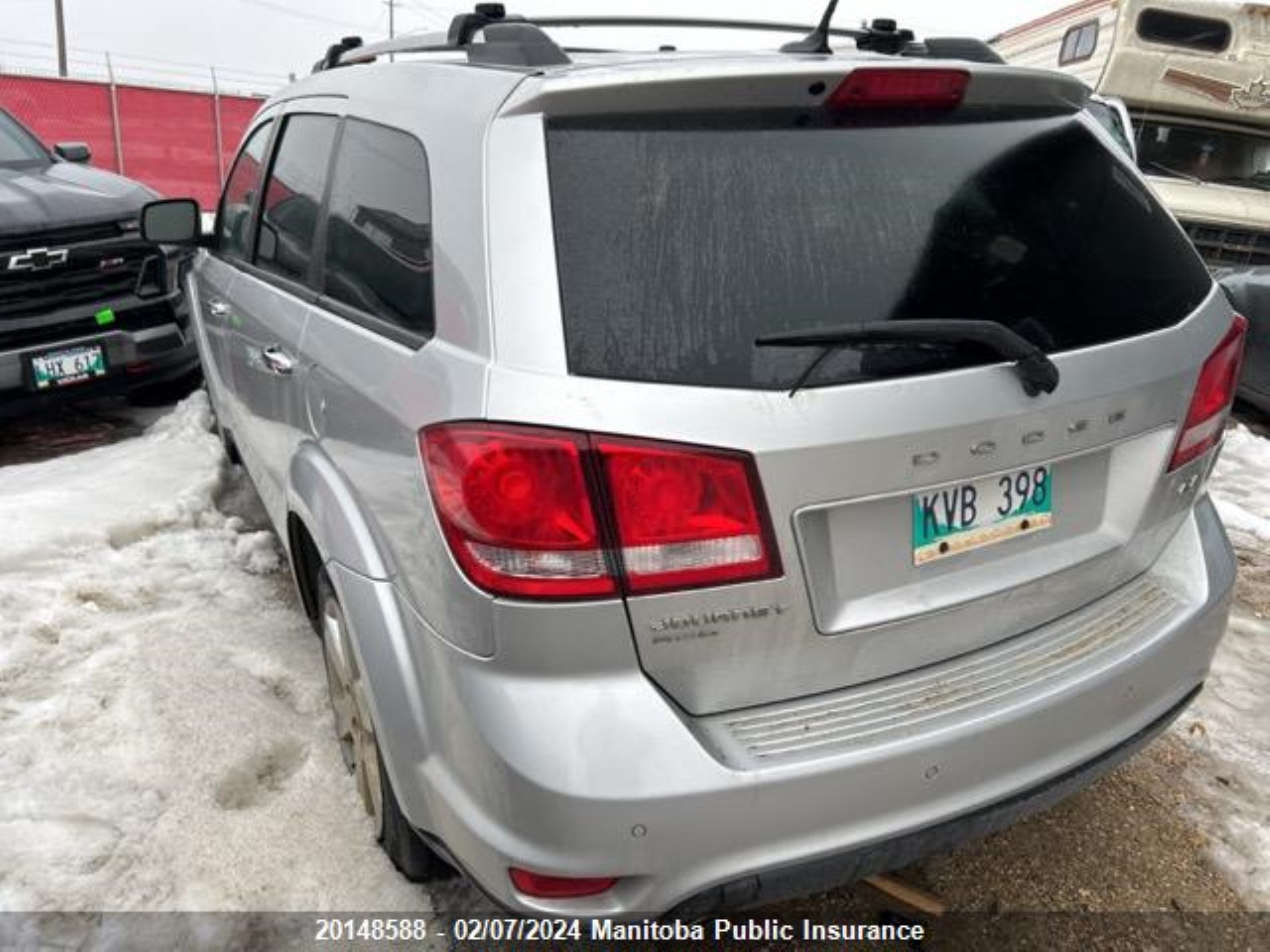 Photo 2 VIN: 3C4PDDFG8CT147804 - DODGE JOURNEY 