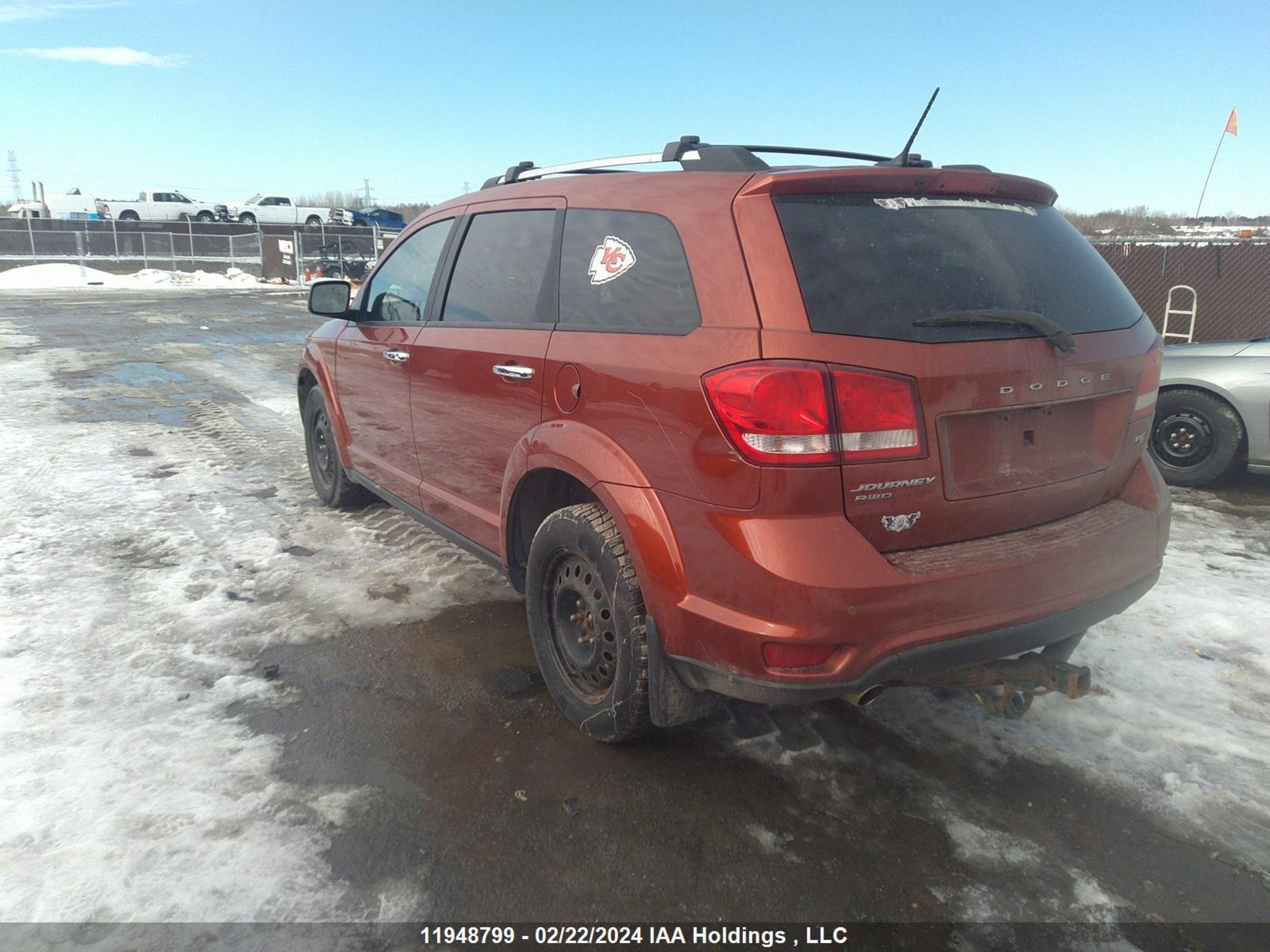 Photo 2 VIN: 3C4PDDFG8ET122212 - DODGE JOURNEY 