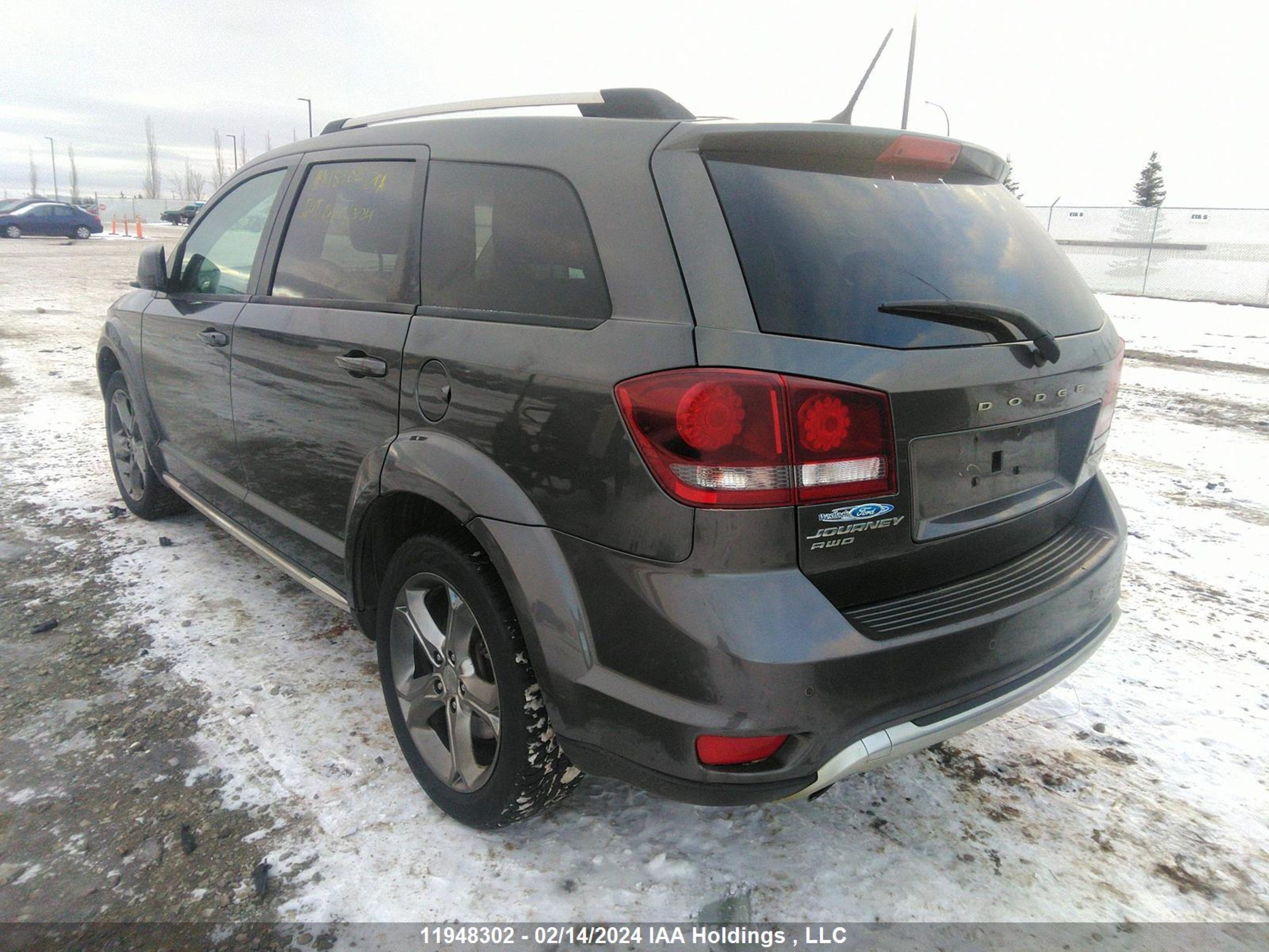 Photo 2 VIN: 3C4PDDGG5FT593489 - DODGE JOURNEY 