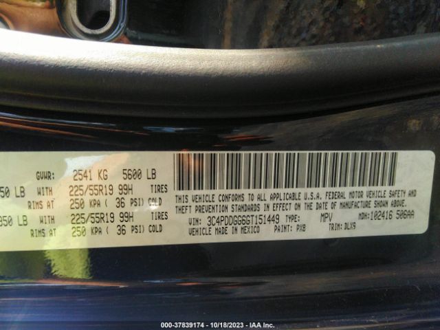 Photo 8 VIN: 3C4PDDGG6GT151449 - DODGE JOURNEY 