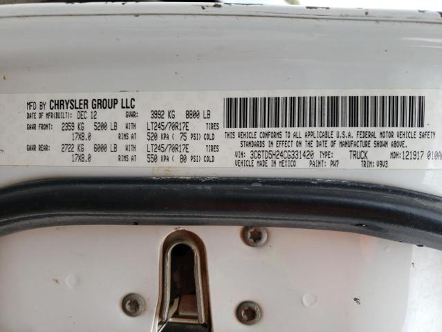 Photo 9 VIN: 3C6TD5H24CG331420 - DODGE RAM 2500 S 