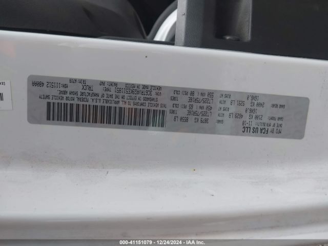 Photo 8 VIN: 3C6TRVAG9KE511851 - RAM PROMASTER 1500 