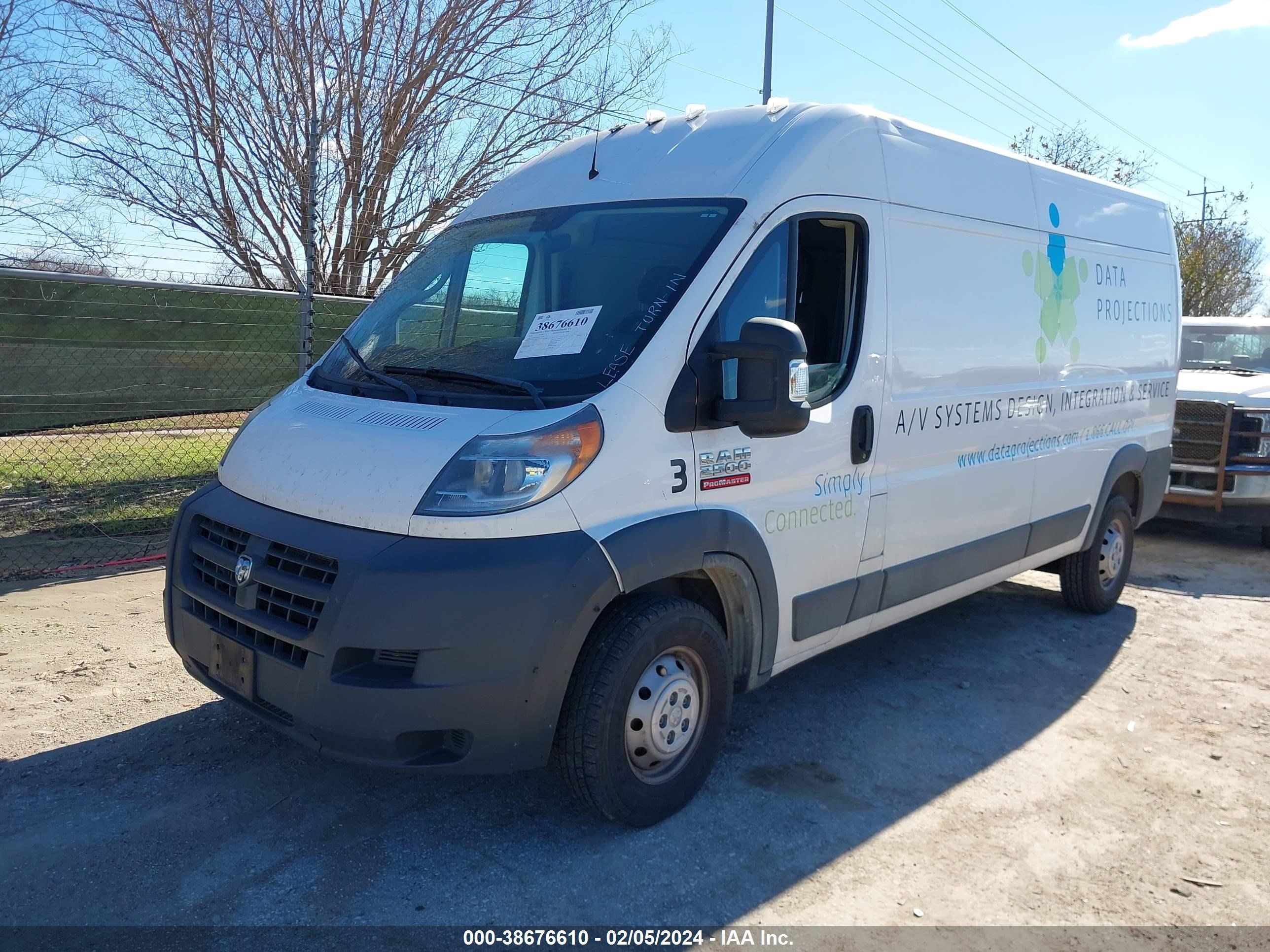 Photo 1 VIN: 3C6TRVDG0JE127449 - RAM PROMASTER 2500 