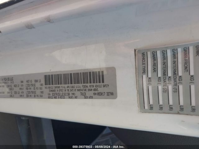 Photo 8 VIN: 3C6TRVDG1JE161190 - RAM PROMASTER 2500 