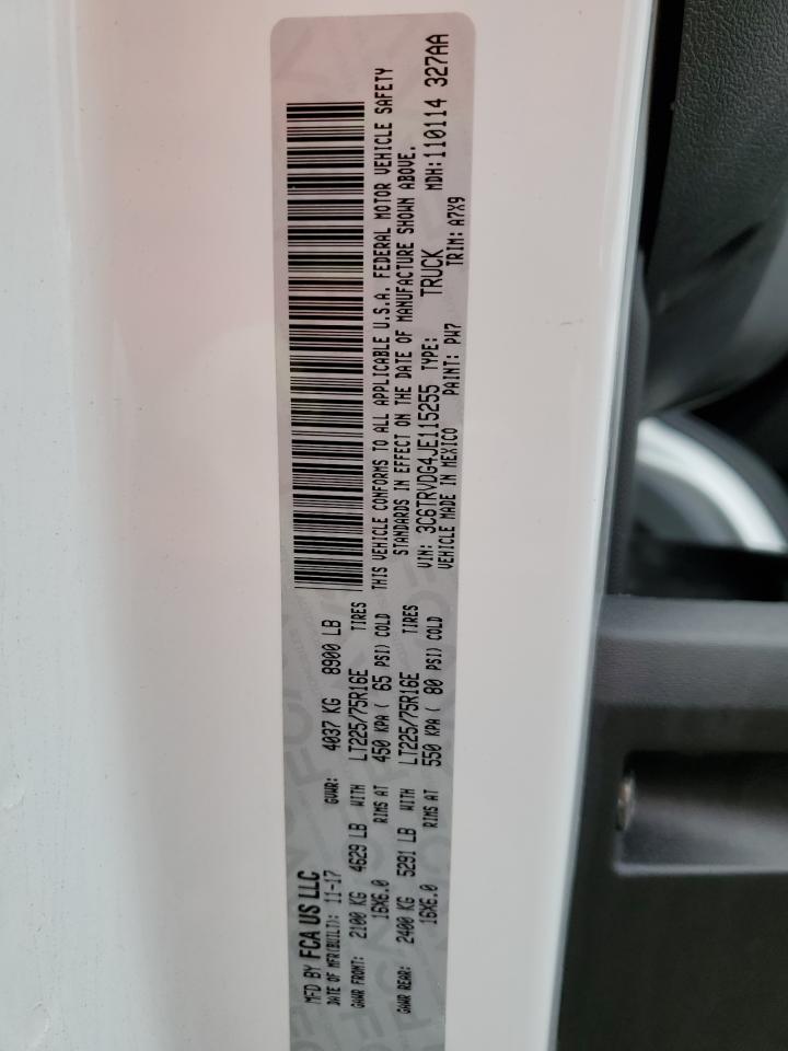 Photo 12 VIN: 3C6TRVDG4JE115255 - RAM PROMASTER CITY 