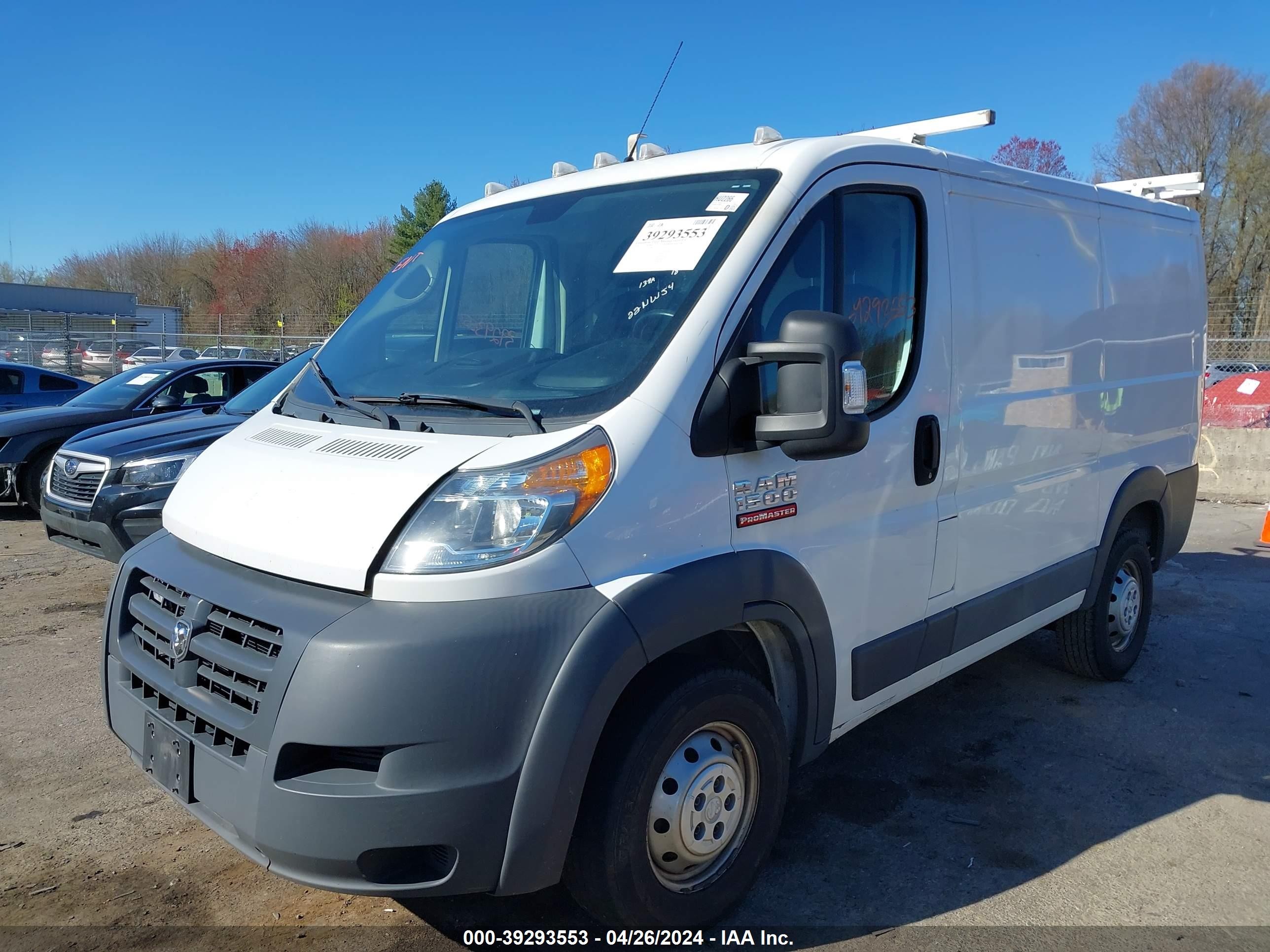 Photo 1 VIN: 3C6TRVNG1JE136840 - RAM PROMASTER 