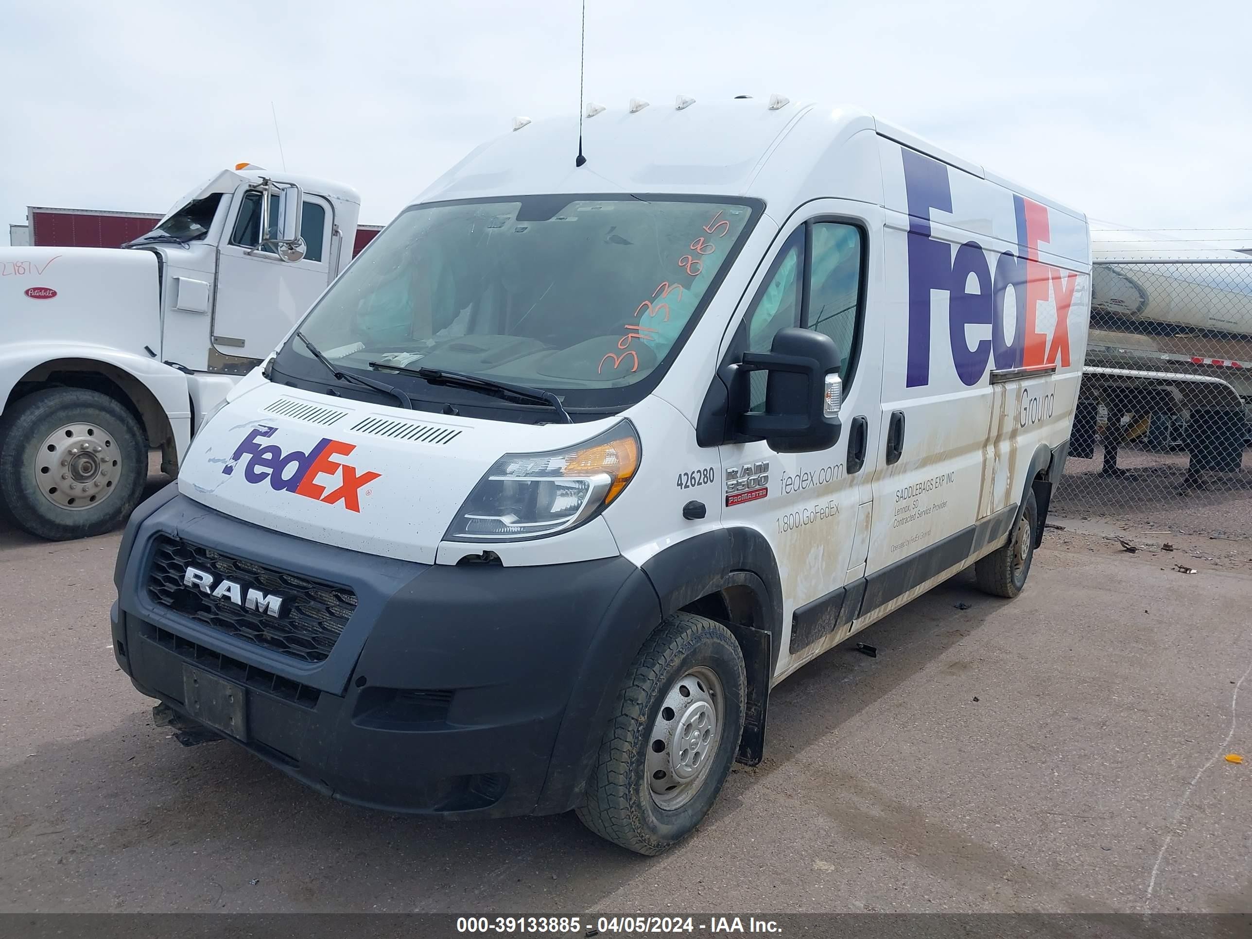 Photo 1 VIN: 3C6URVJG6KE552135 - RAM PROMASTER 