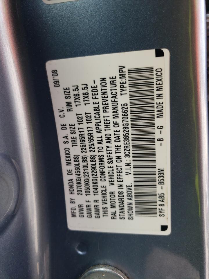 Photo 13 VIN: 3CZRE38528G706625 - HONDA CR-V 