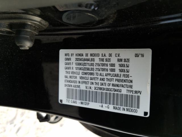 Photo 9 VIN: 3CZRM3H30GG704453 - HONDA CR-V 