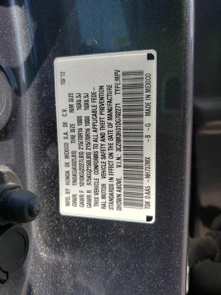 Photo 12 VIN: 3CZRM3H31DG702271 - HONDA CR-V 