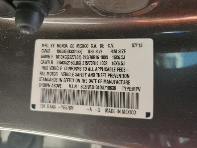 Photo 12 VIN: 3CZRM3H34DG710638 - HONDA CR-V LX 