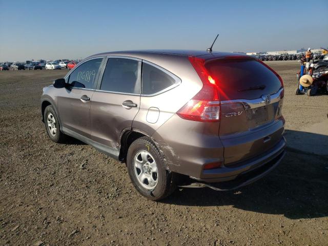 Photo 2 VIN: 3CZRM3H34FG709749 - HONDA CR-V LX 