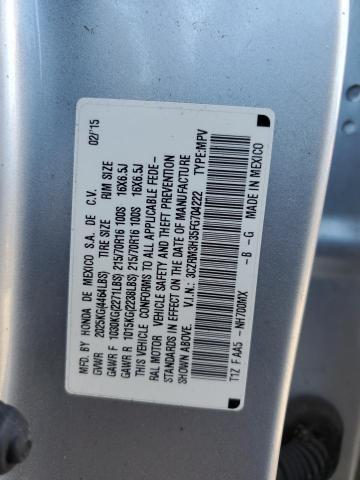 Photo 12 VIN: 3CZRM3H35FG704222 - HONDA CR-V LX 