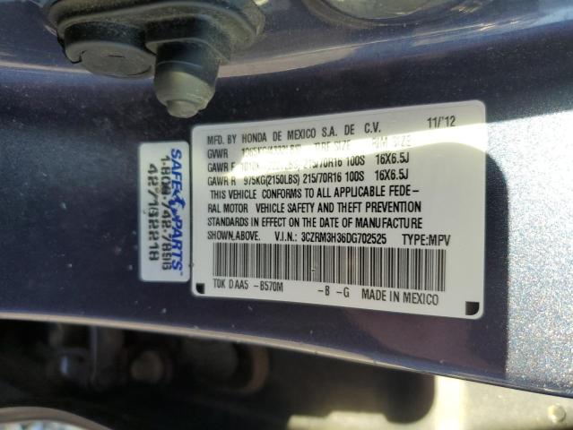 Photo 11 VIN: 3CZRM3H36DG702525 - HONDA CR-V LX 