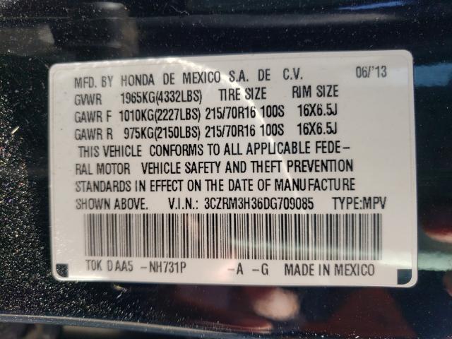 Photo 9 VIN: 3CZRM3H36DG709085 - HONDA CR-V LX 