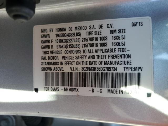 Photo 12 VIN: 3CZRM3H36DG709734 - HONDA CR-V LX 