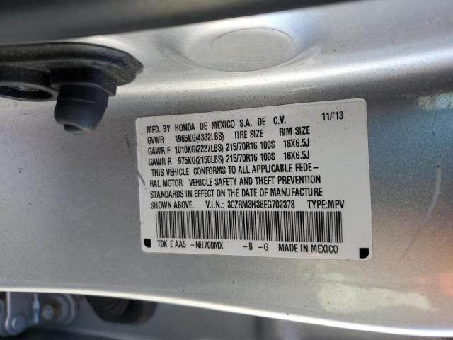 Photo 12 VIN: 3CZRM3H36EG702378 - HONDA CR-V LX 