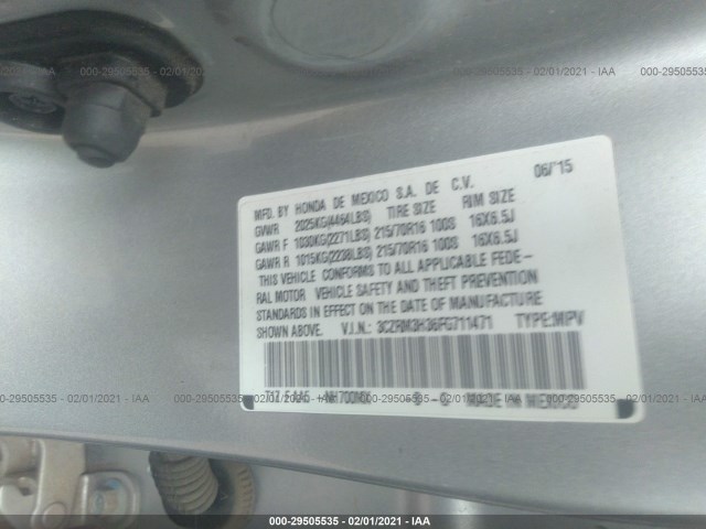 Photo 8 VIN: 3CZRM3H36FG711471 - HONDA CR-V 