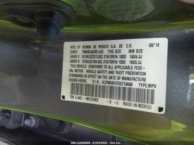 Photo 8 VIN: 3CZRM3H37EG713468 - HONDA CR-V 