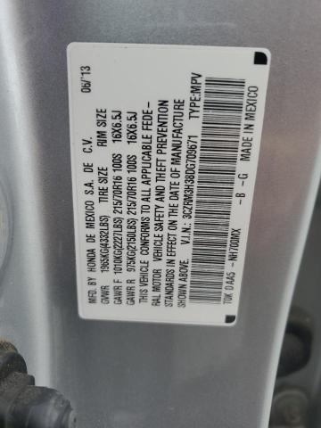 Photo 12 VIN: 3CZRM3H38DG709671 - HONDA CRV 