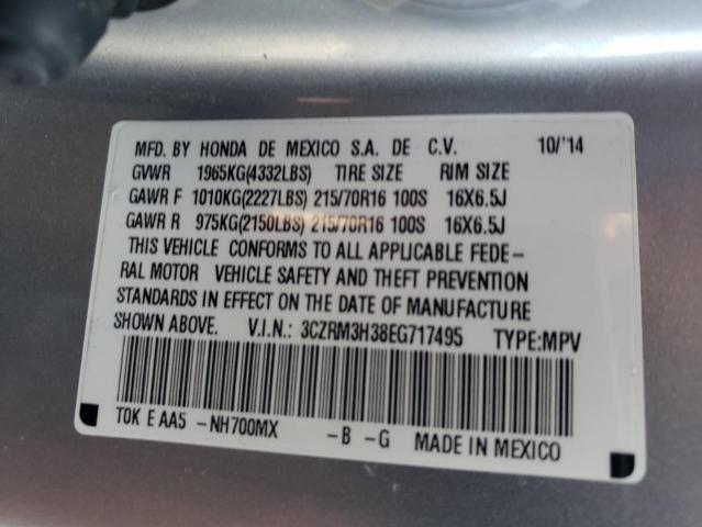 Photo 11 VIN: 3CZRM3H38EG717495 - HONDA CR-V LX 