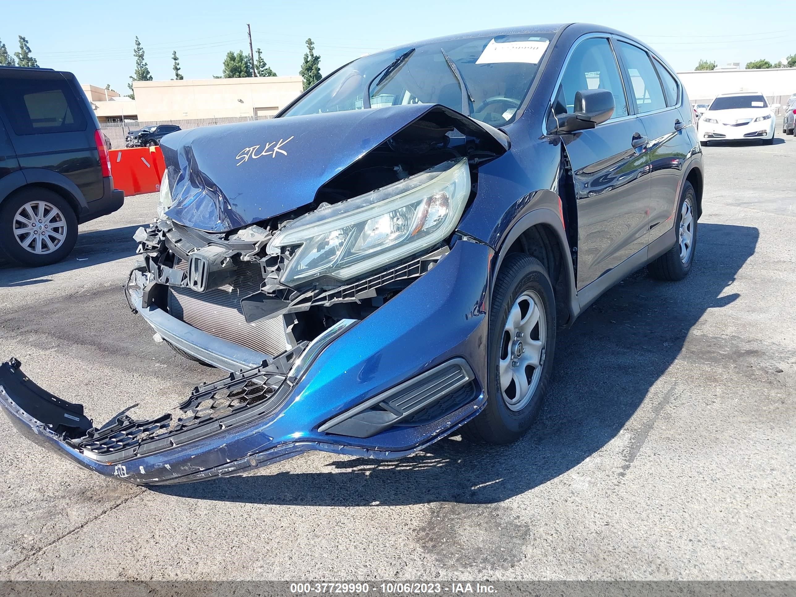 Photo 1 VIN: 3CZRM3H3XFG706659 - HONDA CR-V 