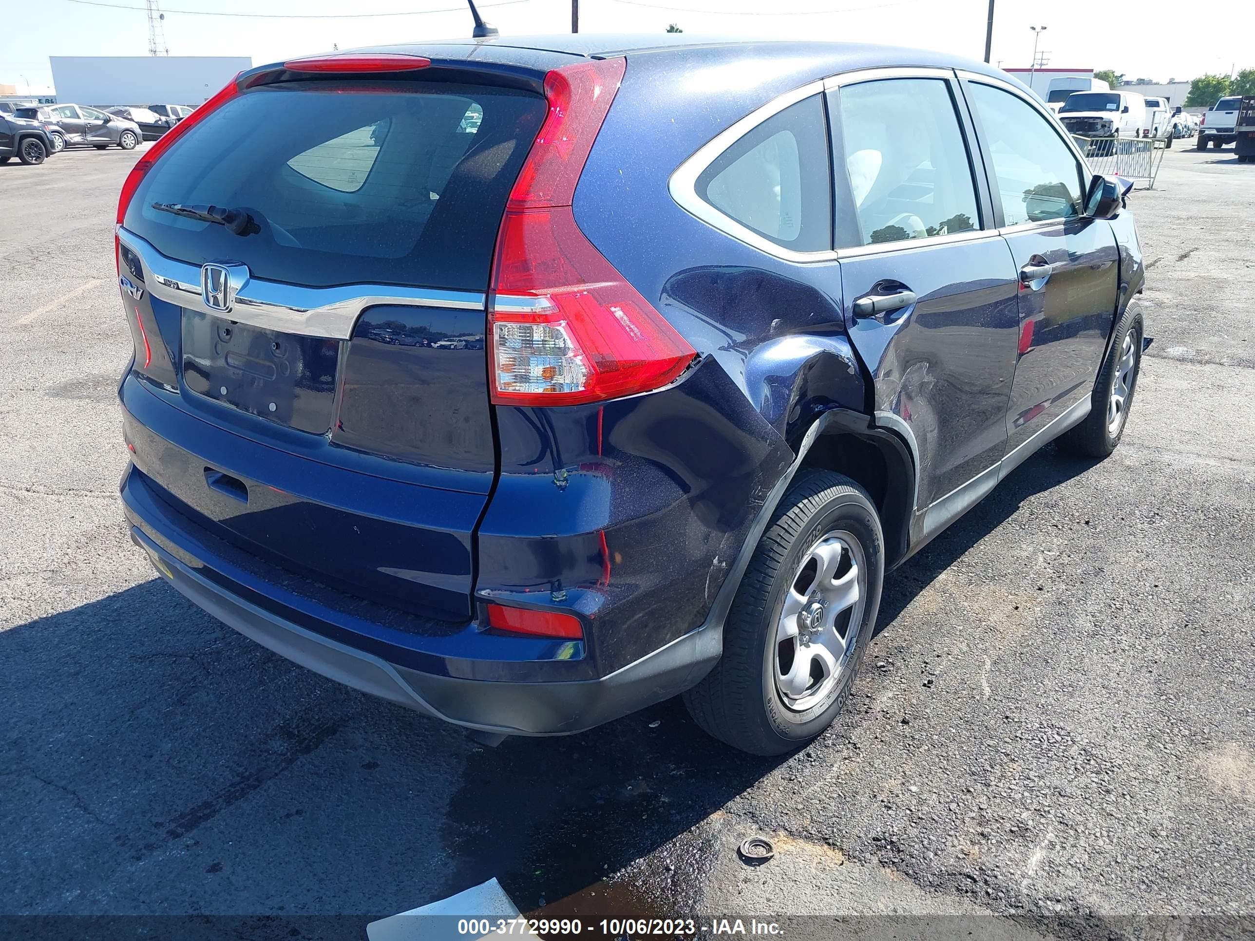 Photo 3 VIN: 3CZRM3H3XFG706659 - HONDA CR-V 