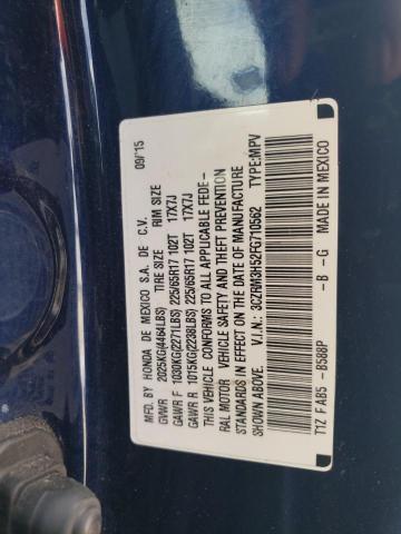 Photo 11 VIN: 3CZRM3H52FG710562 - HONDA CRV 