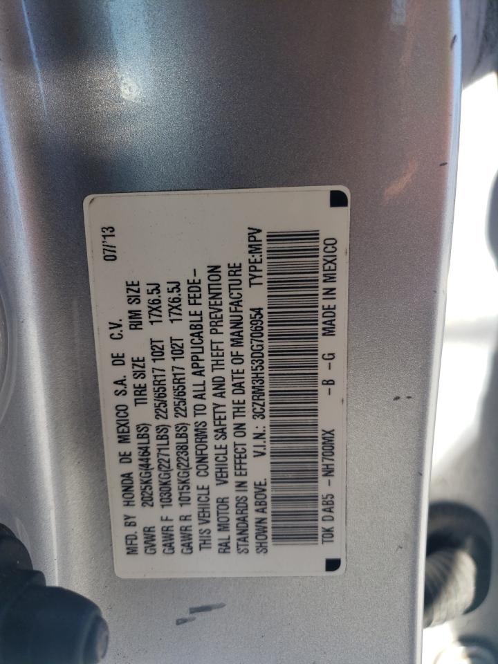 Photo 12 VIN: 3CZRM3H53DG706954 - HONDA CR-V 