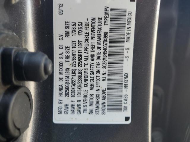 Photo 13 VIN: 3CZRM3H54CG704998 - HONDA CRV 