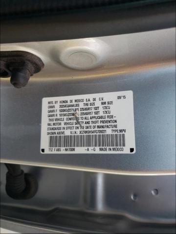 Photo 9 VIN: 3CZRM3H54FG709221 - HONDA CR-V EX 