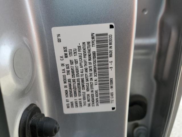 Photo 12 VIN: 3CZRM3H57GG705083 - HONDA CRV 