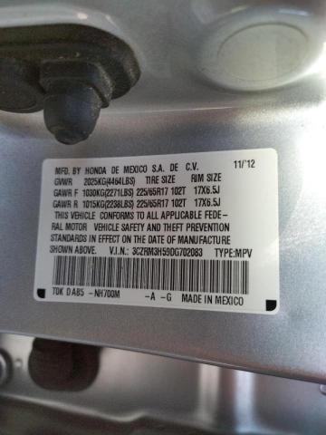 Photo 9 VIN: 3CZRM3H59DG702083 - HONDA CR-V EX 