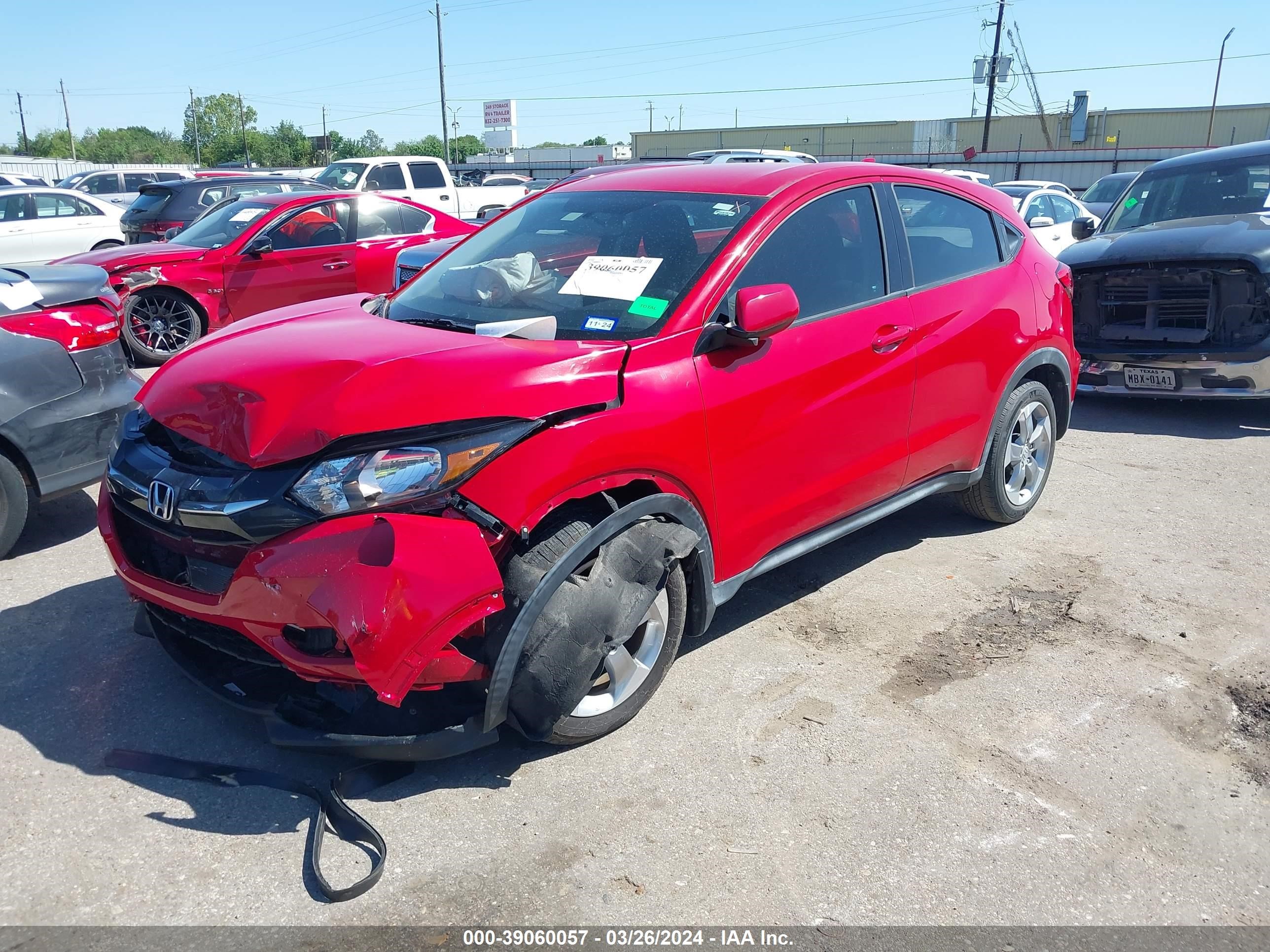 Photo 1 VIN: 3CZRU5H31JG704237 - HONDA HR-V 