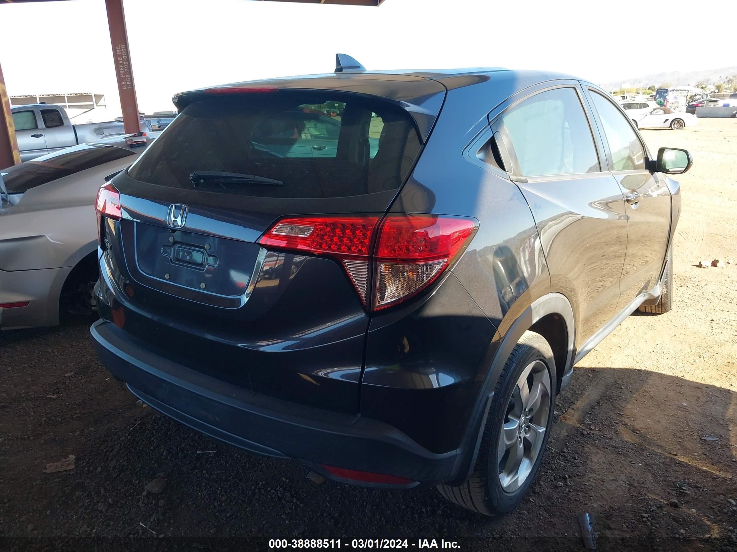 Photo 3 VIN: 3CZRU5H36HM705122 - HONDA HR-V 