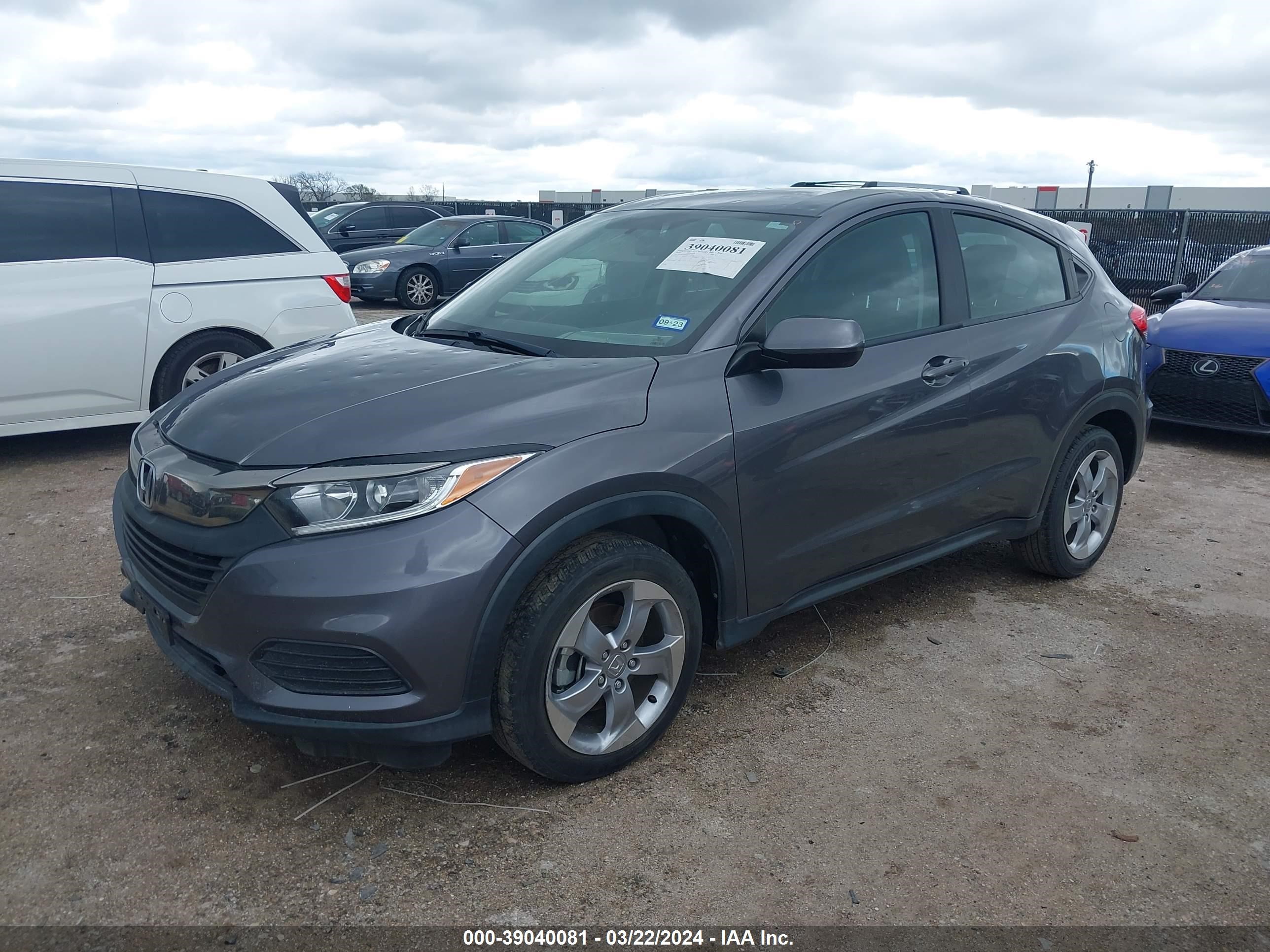 Photo 1 VIN: 3CZRU5H38KG715026 - HONDA HR-V 