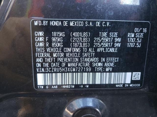 Photo 11 VIN: 3CZRU5H3XGM727199 - HONDA HR-V 