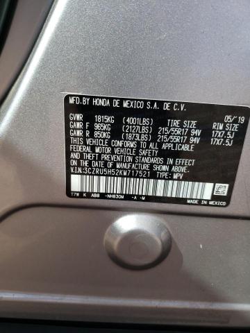 Photo 12 VIN: 3CZRU5H52KM717521 - HONDA HR-V 