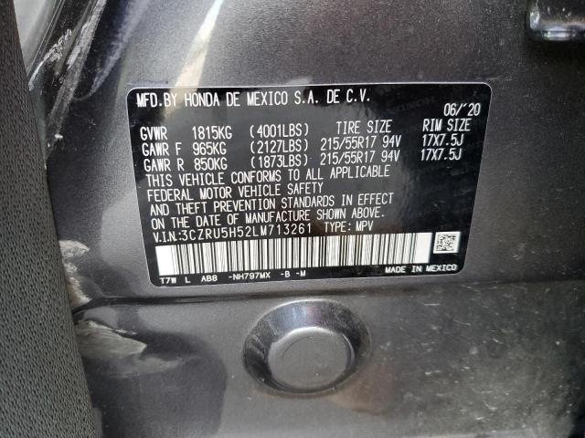 Photo 9 VIN: 3CZRU5H52LM713261 - HONDA HR-V EX 