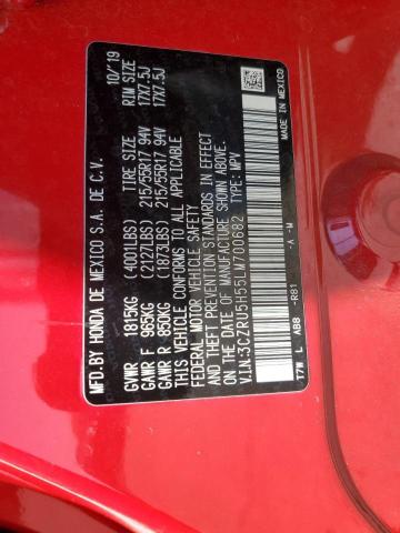 Photo 11 VIN: 3CZRU5H55LM700682 - HONDA HR-V 