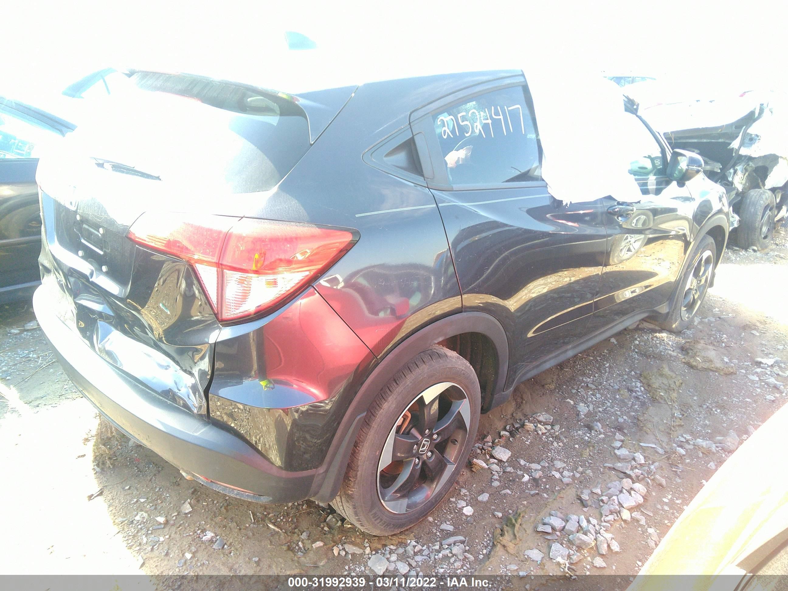 Photo 3 VIN: 3CZRU5H56JM707086 - HONDA HR-V 