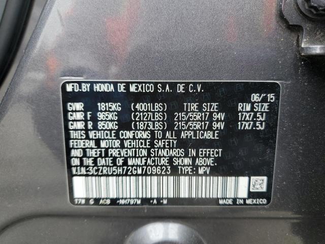 Photo 11 VIN: 3CZRU5H72GM709623 - HONDA HR-V 