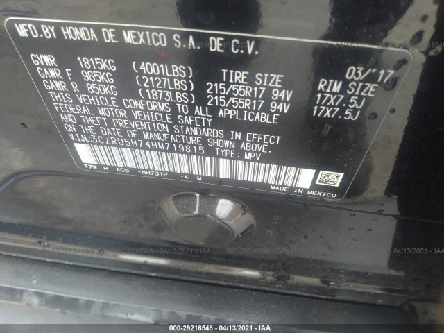 Photo 8 VIN: 3CZRU5H74HM719815 - HONDA HR-V 