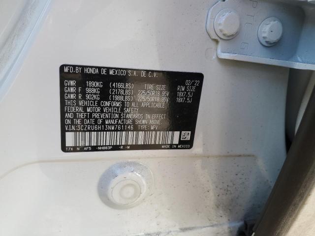 Photo 12 VIN: 3CZRU6H13NM761146 - HONDA HR-V 