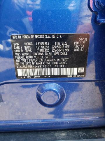 Photo 11 VIN: 3CZRU6H14MM740157 - HONDA HR-V 