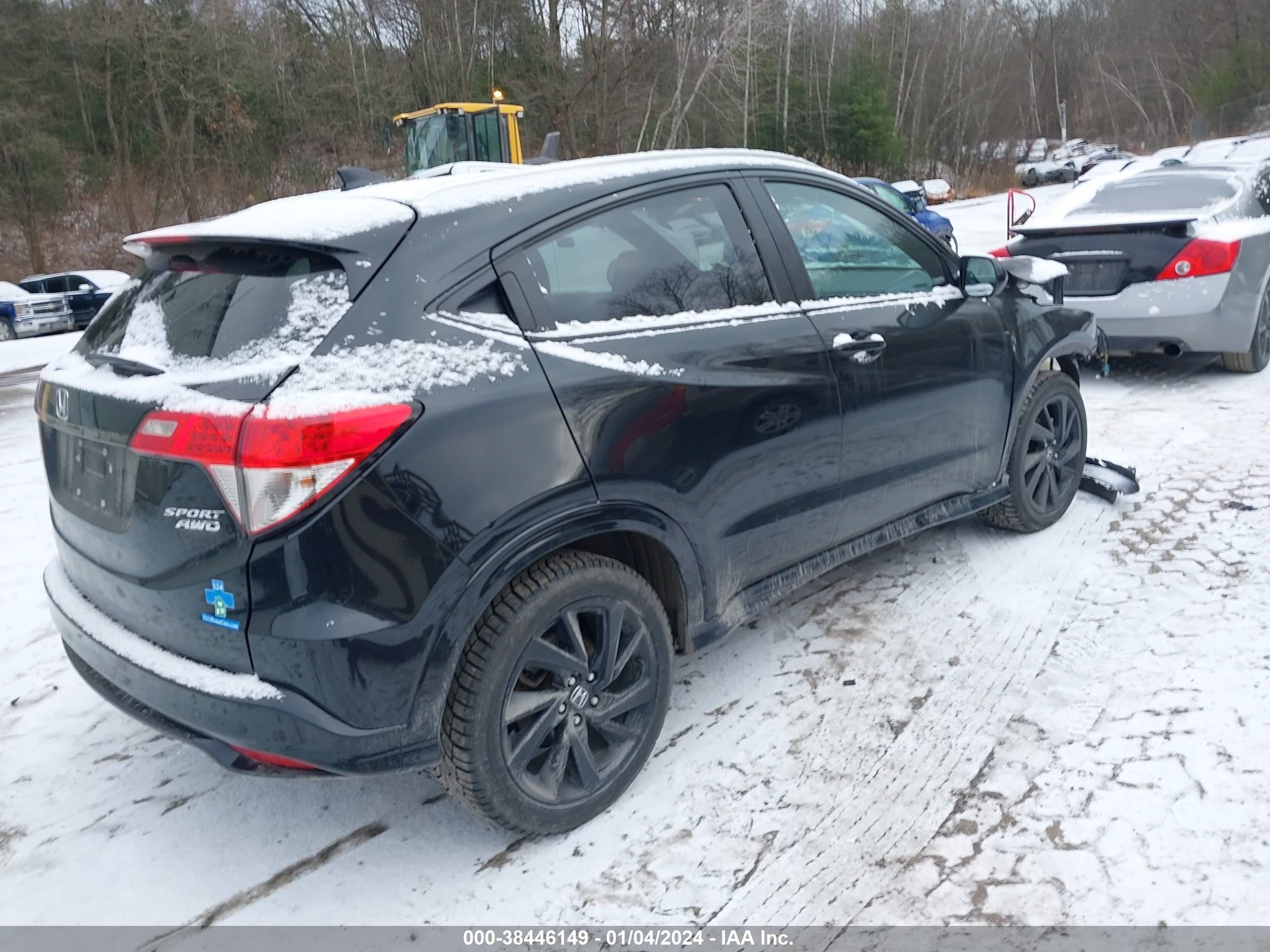 Photo 3 VIN: 3CZRU6H18NM709446 - HONDA HR-V 