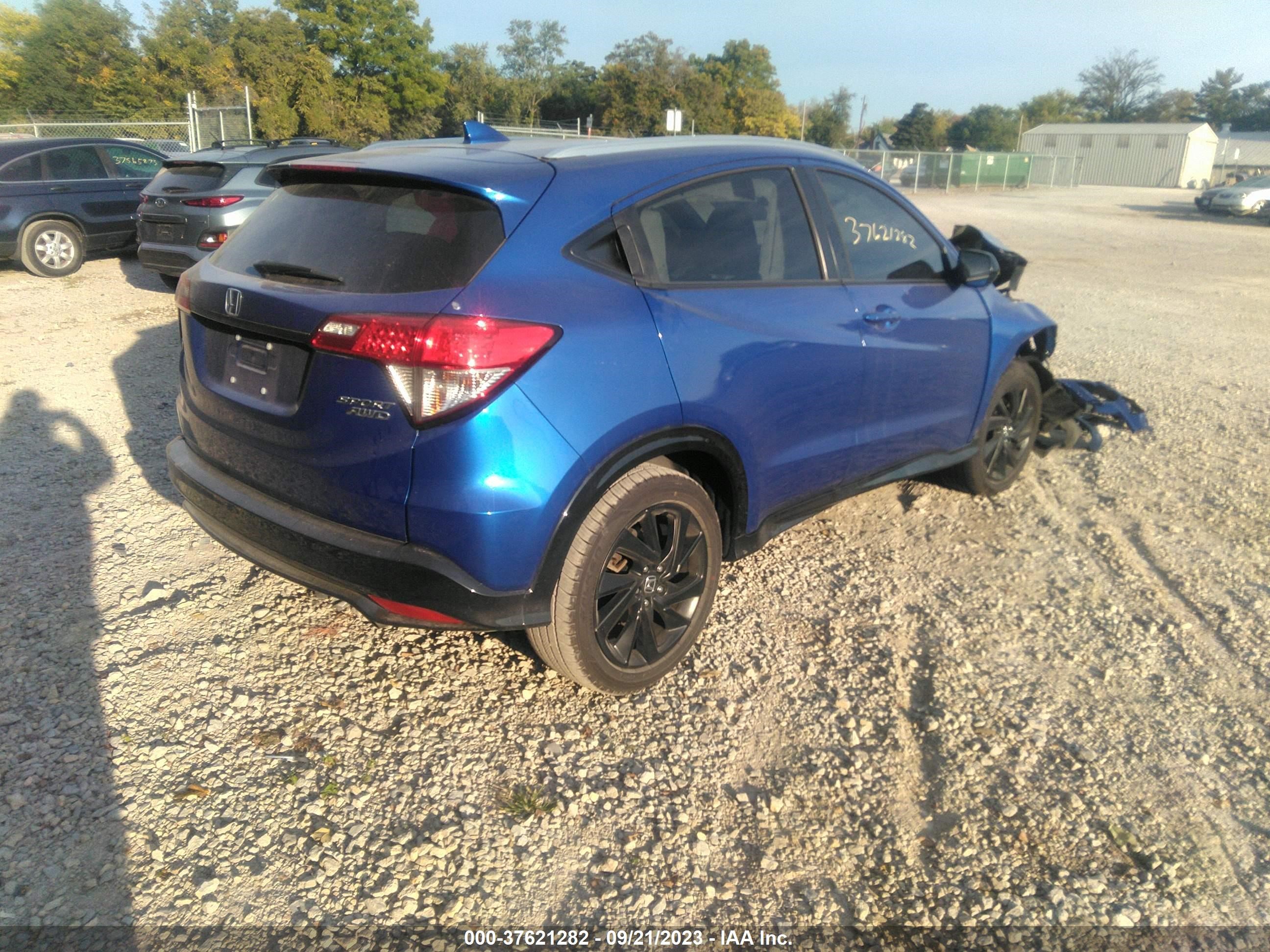 Photo 3 VIN: 3CZRU6H19NM704658 - HONDA HR-V 