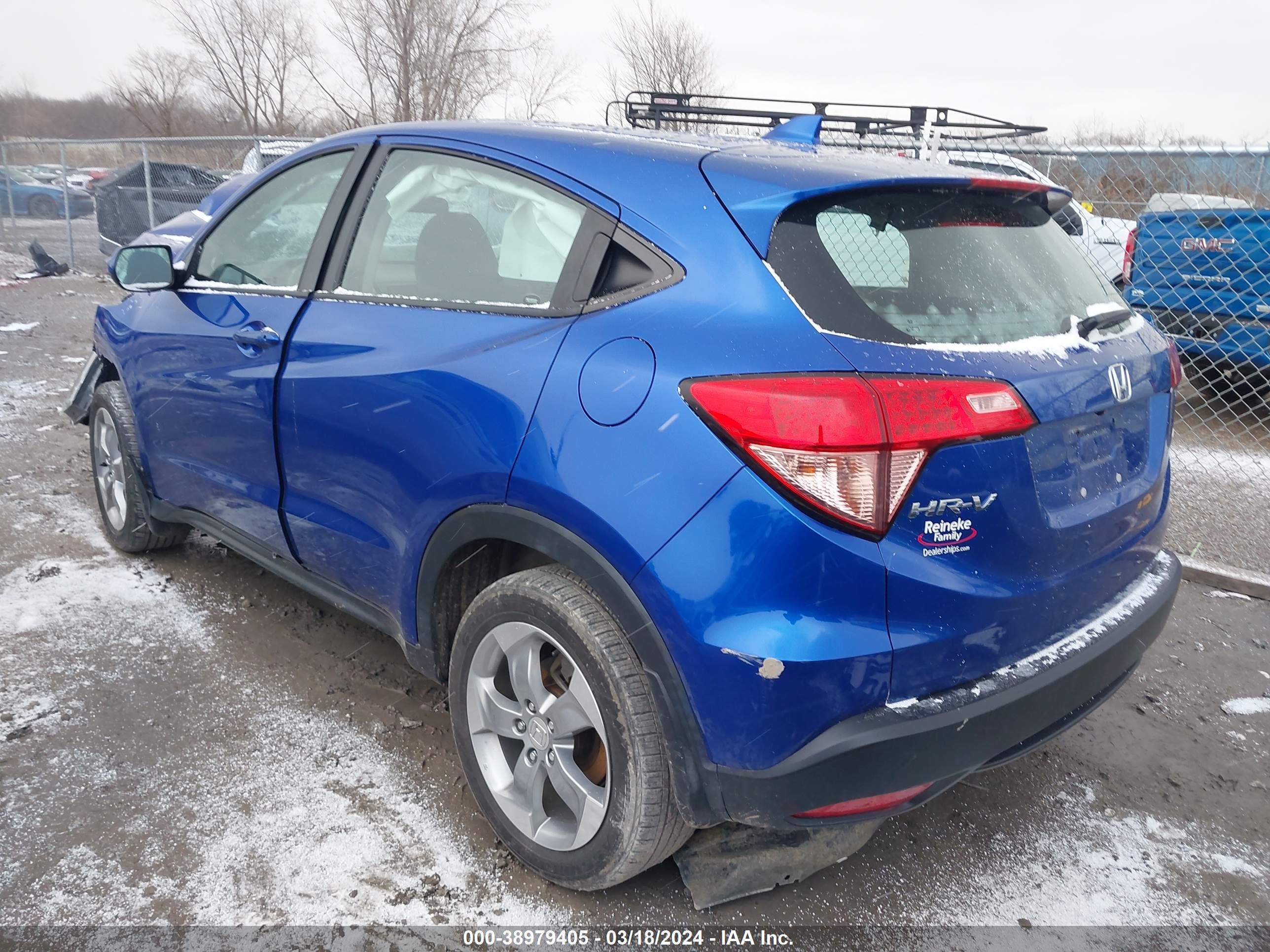 Photo 2 VIN: 3CZRU6H30JM706570 - HONDA HR-V 